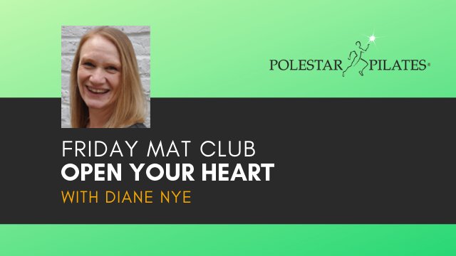 Friday Mat Club. Open Your Heart. £15 for 7 days.