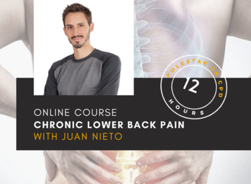 Evidence-based Pilates for Chronic Low Back Pain (CLBP) with Juan Nieto. £295 for 3 months.